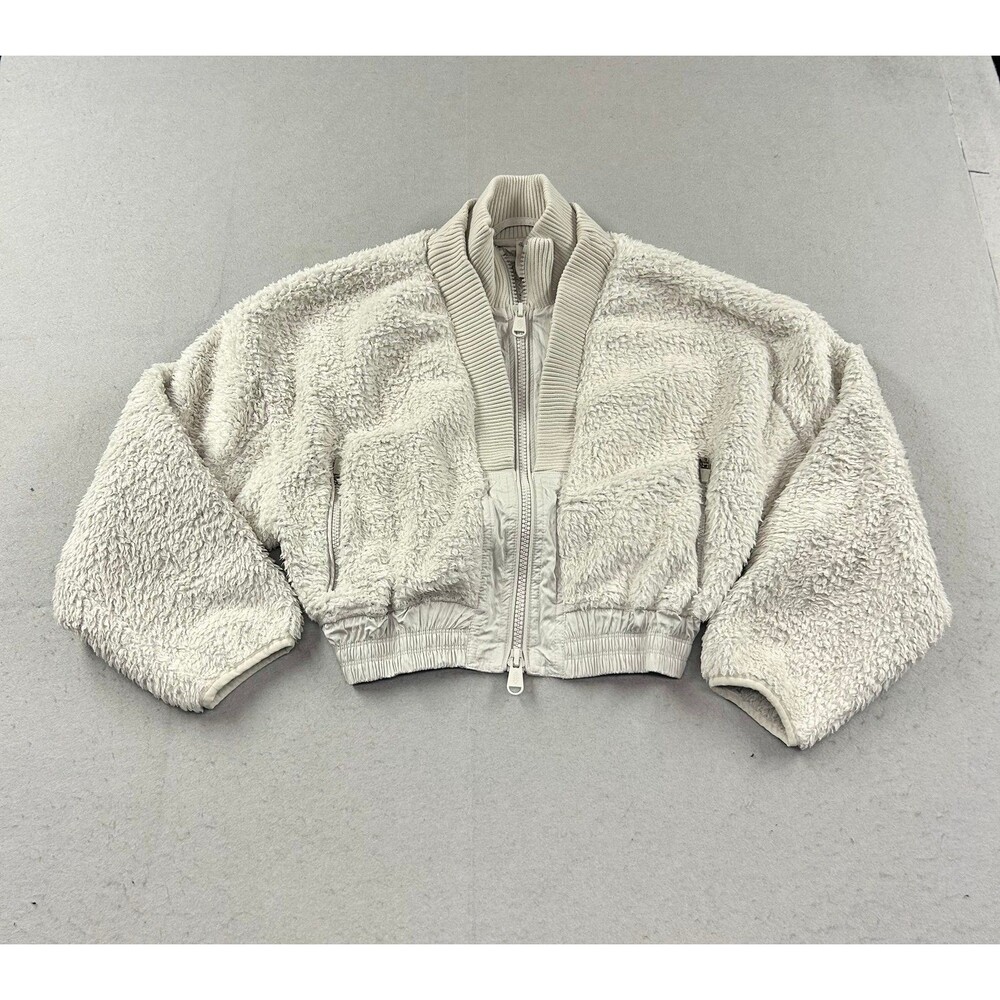 Free People Movement Gear Up Sherpa Jacket Cropped Casual XS